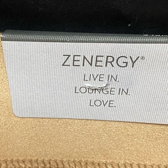 Chico’s Faux Suede Tan Ankle Pants - Picture 4 of 9